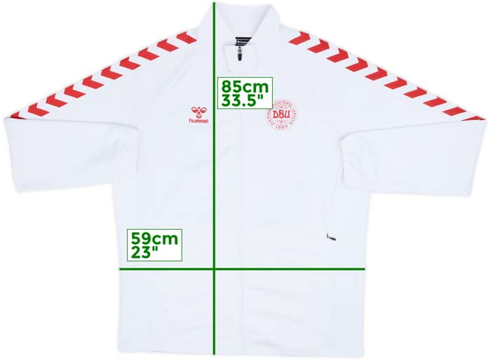 2020-21 Denmark Hummel Track Jacket - 9/10 - (XXL)