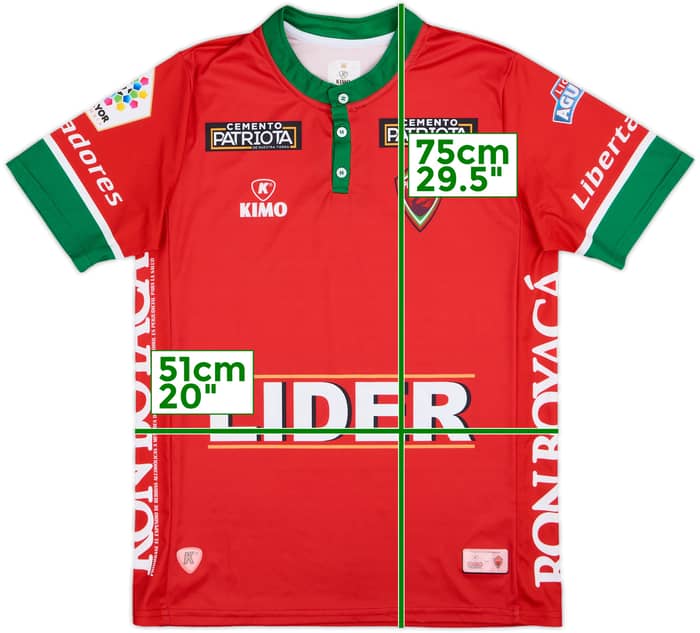 2017 Patriotas Boyaca Home Shirt #35 - 10/10 - (M)