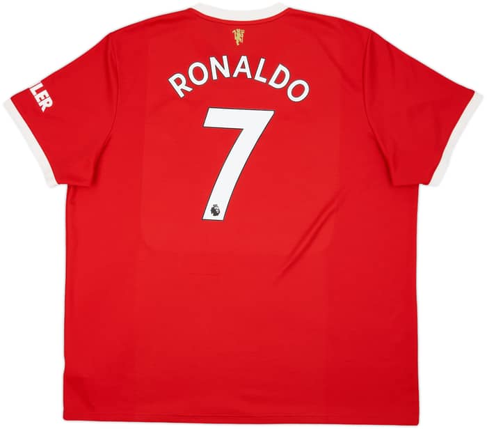 2021-22 Manchester United Home Shirt Ronaldo #7 - 8/10 - (3XL)