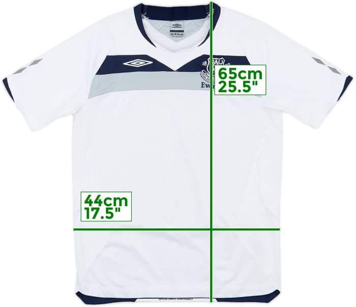 2008-09 Everton Away Shirt - 8/10 - (L.Boys)