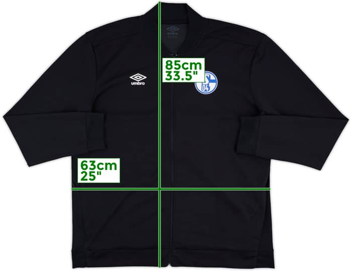 2019-20 Schalke Umbro Track Jacket - 8/10 - (3XL)