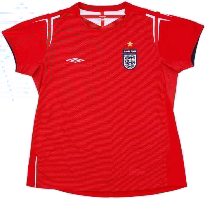 2004-06 England Away Shirt - 9/10 - (Women's M)