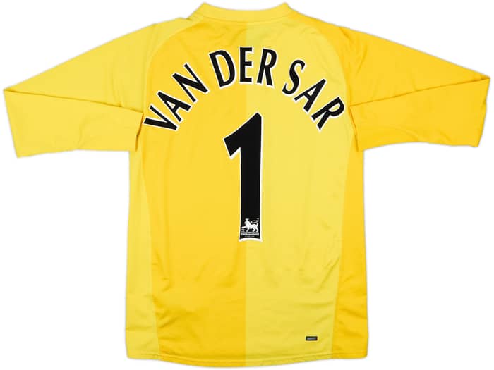 2006-07 Manchester United GK Shirt Van Der Sar #1 - 7/10 - (XL.Boys)