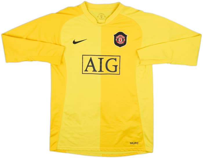 2006-07 Manchester United GK Shirt Van Der Sar #1 - 7/10 - (XL.Boys)