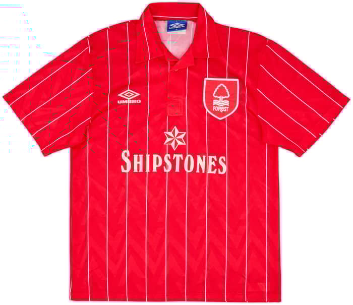 1992-94 Nottingham Forest Home Shirt Keane #6 - 8/10 - (M)