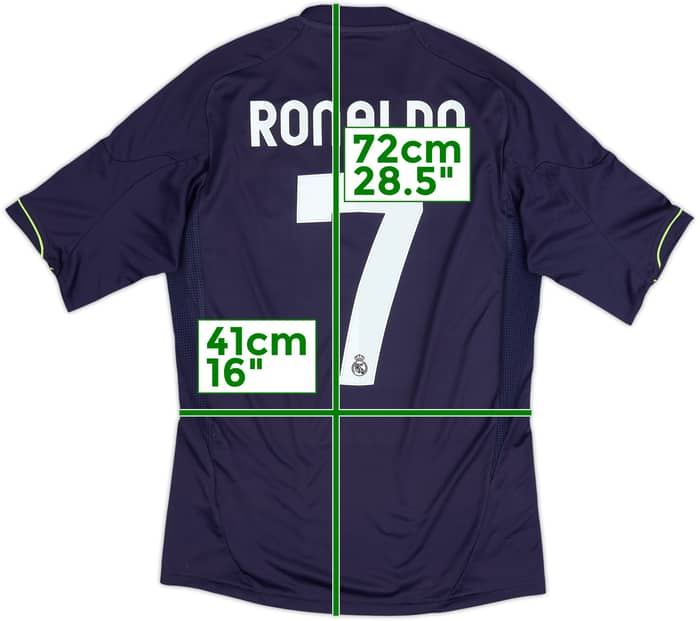 2012-13 Real Madrid Away Shirt Ronaldo #7 - 6/10 - (S)
