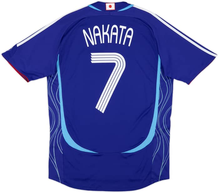 2006-08 Japan Home Shirt Nakata #7 - 8/10 - (L)