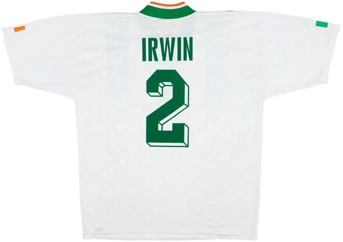 1994 Ireland Away Shirt Irwin #2 - 8/10 - (L)