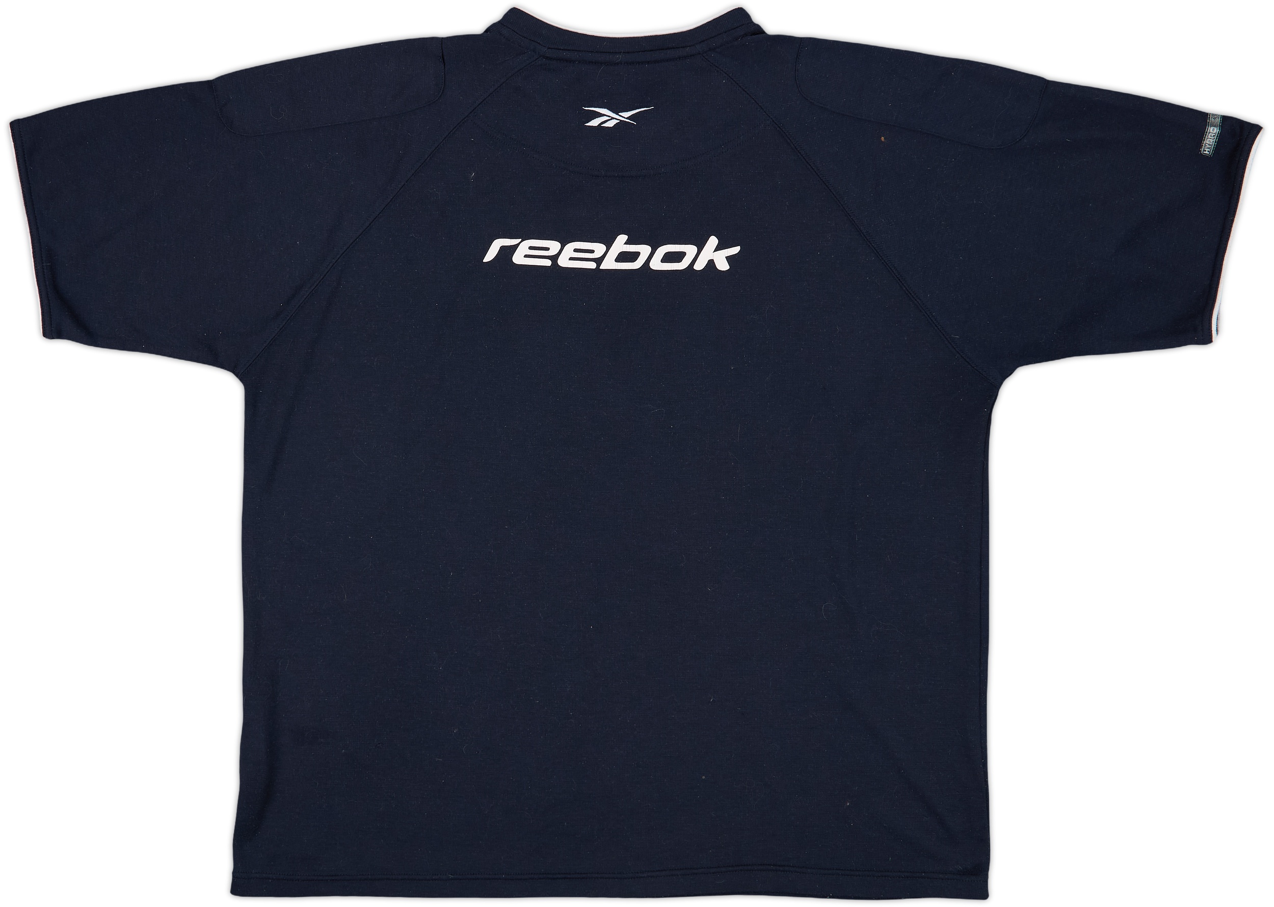 2001-02 Liverpool Reebok Cotton Training Shirt - 7/10 - (L)