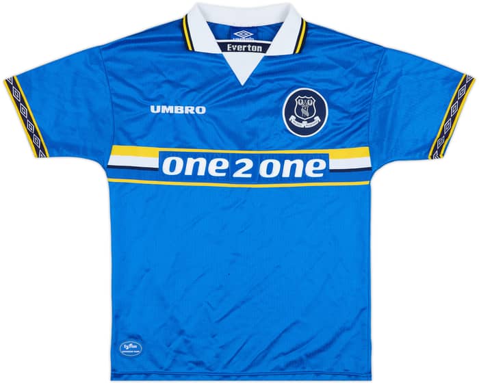 1997-99 Everton Home Shirt Bilic #28 - 8/10 - (M)