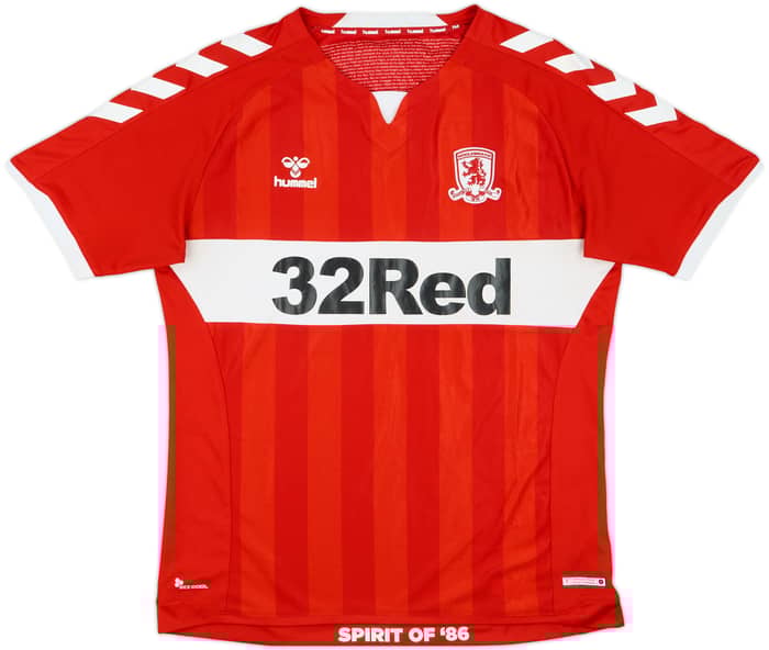 2020-21 Middlesbrough Home Shirt - 5/10 - (XL)