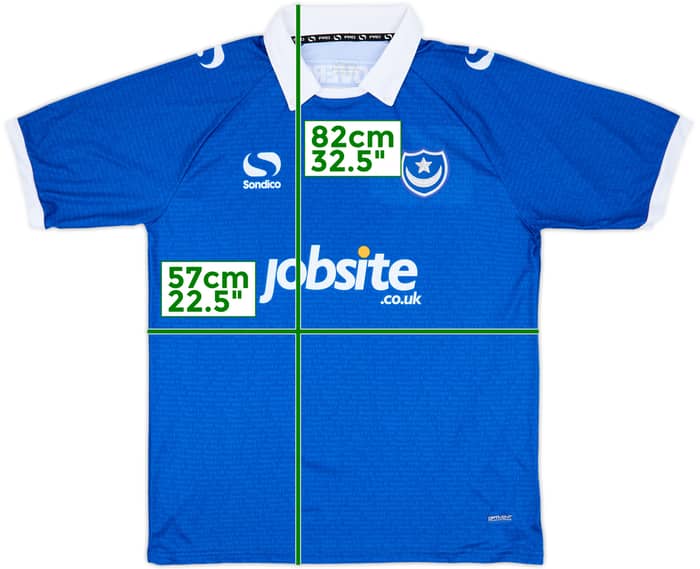 2014-15 Portsmouth Home Shirt - 10/10 - (L)