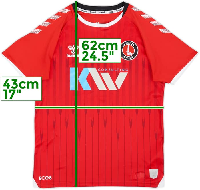 2021-22 Charlton Home Shirt - 8/10 - (L.Boys)