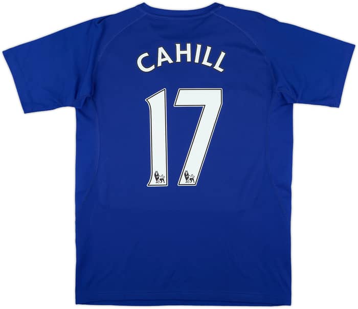 2010-11 Everton Home Shirt Cahill #17 - 8/10 - (M)