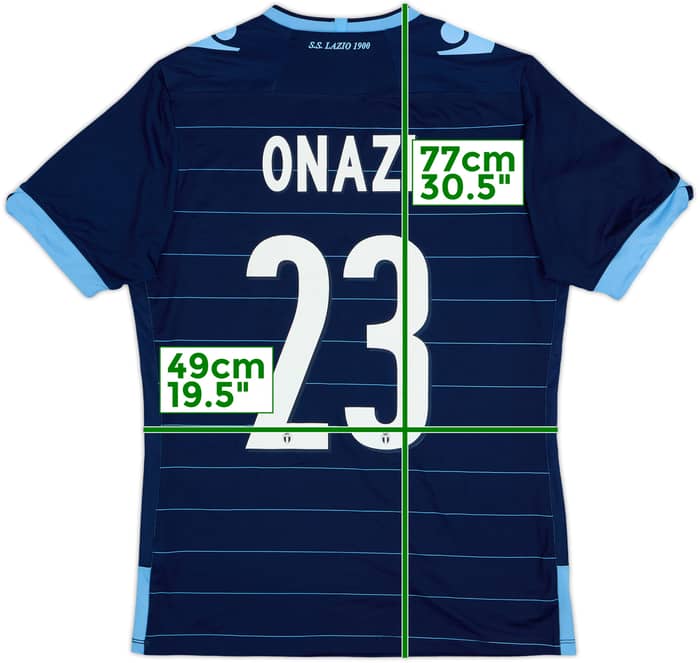 2013-14 Lazio Third Shirt Onazi #23 - 9/10 - (XL)