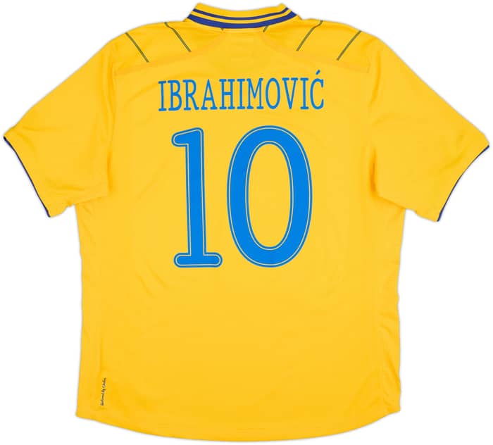 2012-13 Sweden Home Shirt Ibrahimovic #10 - 10/10 - (XL)