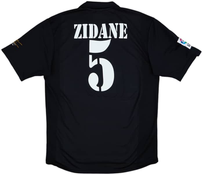 2002-03 Real Madrid Centenary Away Shirt Zidane #5 - 6/10 - (L)