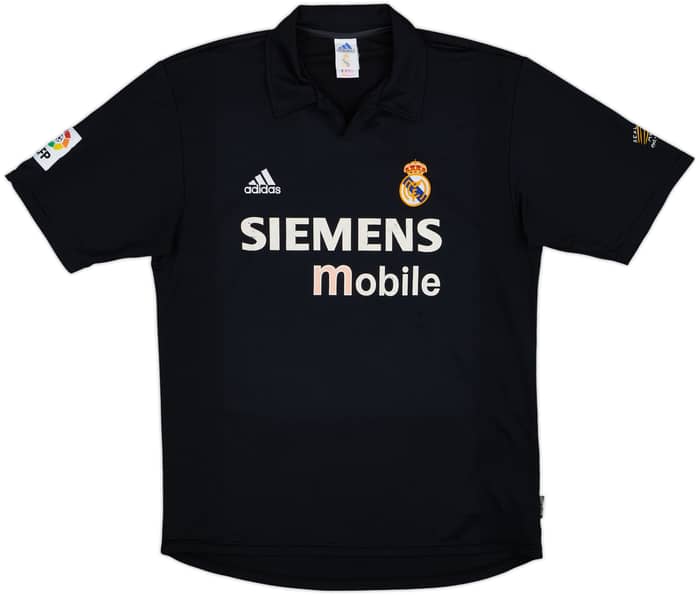 2002-03 Real Madrid Centenary Away Shirt Zidane #5 - 6/10 - (L)