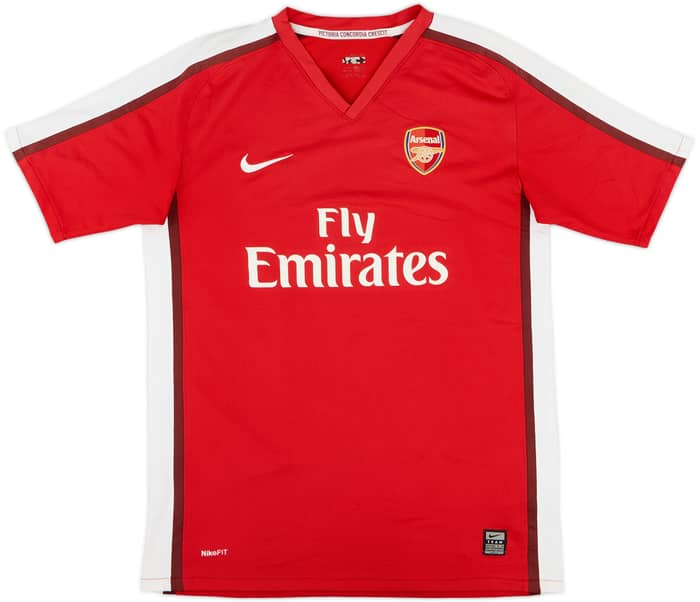 2008-10 Arsenal Home Shirt Fabregas #4 - 8/10 - (XL)