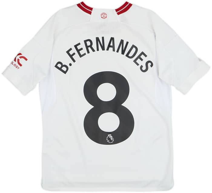 2023-24 Manchester United Third Shirt B.Fernandes #8 - 6/10 - (L.Boys)