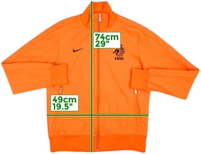 2012-13 Netherlands Nike N98 Track Jacket - 8/10 - (M)