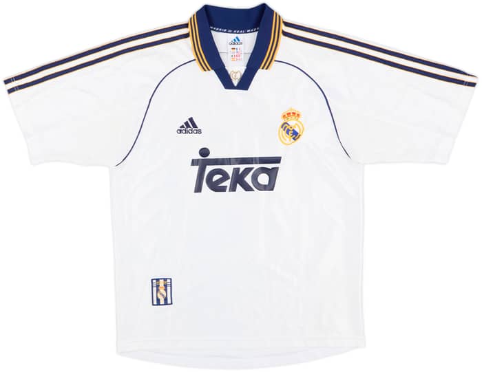 1998-00 Real Madrid Home Shirt Seedorf #10 - 8/10 - (S)