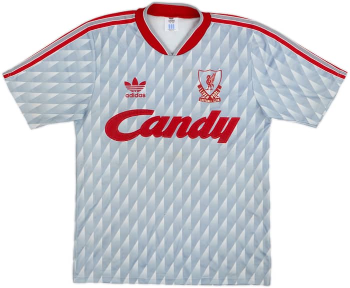 1989-91 Liverpool Away Shirt #7 - 8/10 - (S)