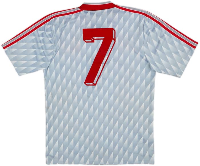 1989-91 Liverpool Away Shirt #7 - 8/10 - (S)