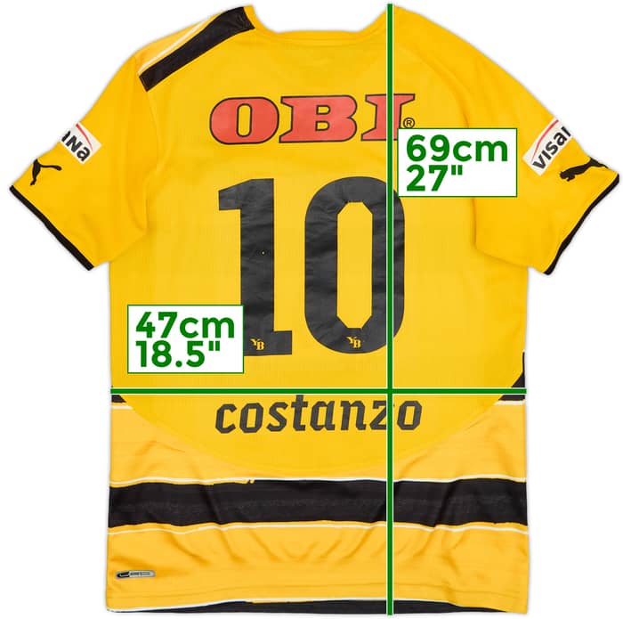 2010-11 BSC Young Boys Home Shirt Costanzo #10 - 7/10 - (XL.Boys)