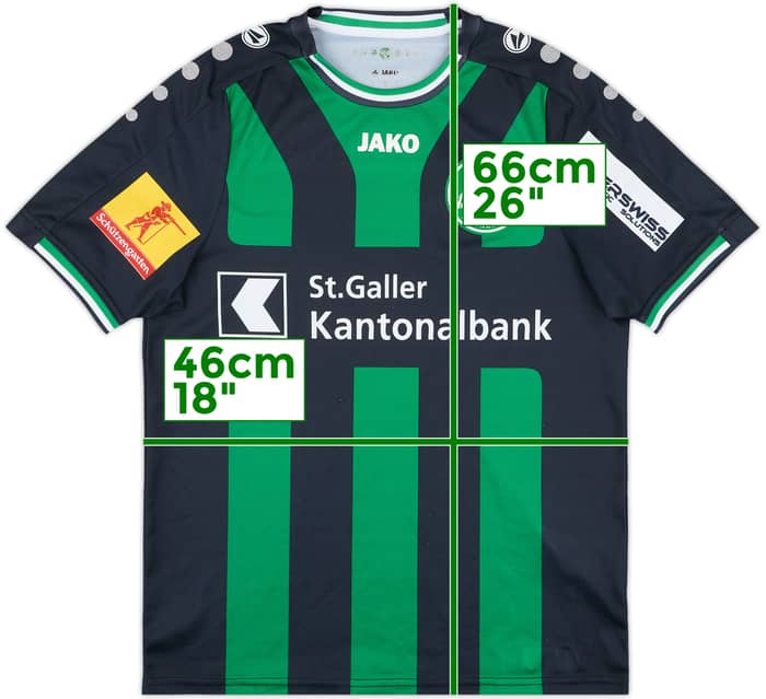 2015-16 St Gallen Away Shirt - 7/10 - (XS)