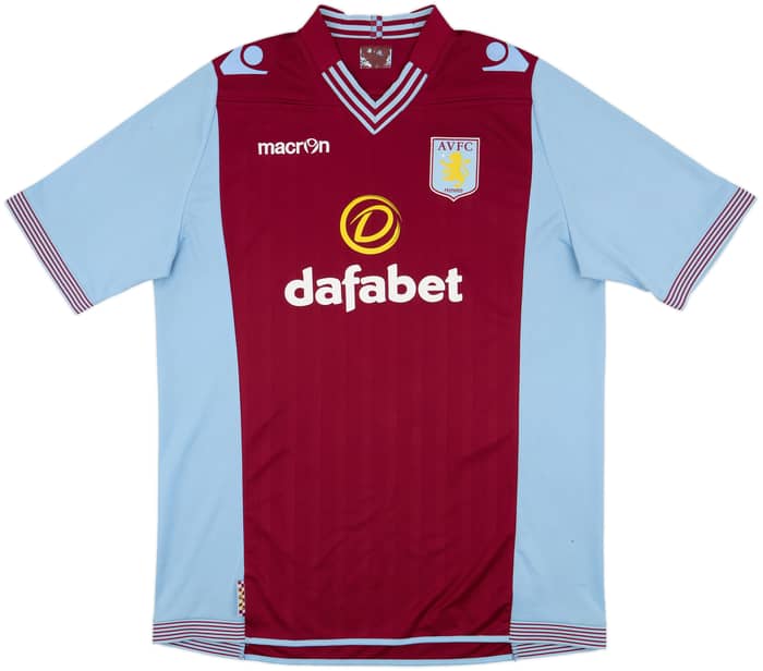 2013-14 Aston Villa Home Shirt Benteke #20 - 6/10 - (XXL)