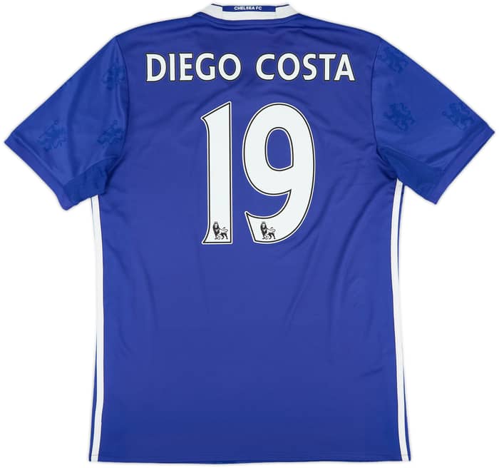 2016-17 Chelsea Home Shirt Diego Costa #19 - 8/10 - (M)