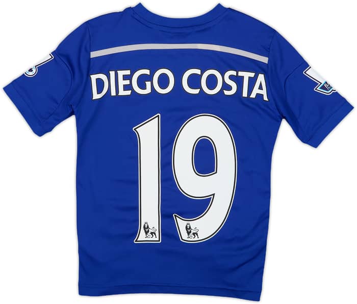 2014-15 Chelsea Home Shirt Diego Costa #19 - 7/10 - (S.Boys)