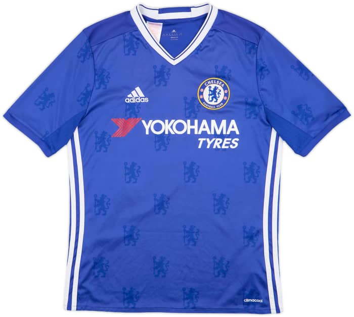 2016-17 Chelsea Home Shirt Hazard #10 - 7/10 - (XL.Boys)