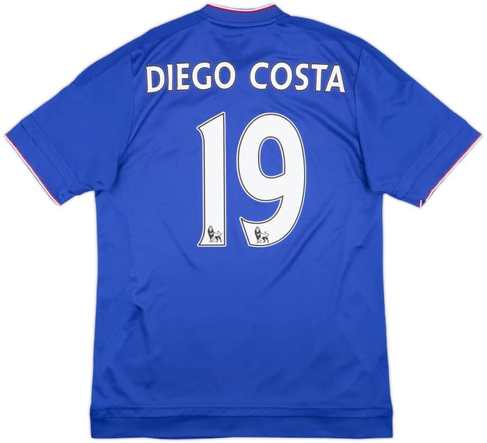 2015-16 Chelsea Home Shirt Diego Costa #19 - 8/10 - (M)