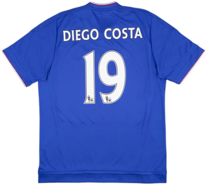 2015-16 Chelsea Home Shirt Diego Costa #19 - 7/10 - (L)