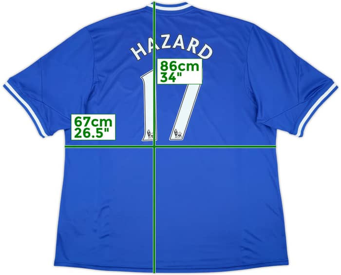 2013-14 Chelsea Home Shirt Hazard #17 - 9/10 - (3XL)