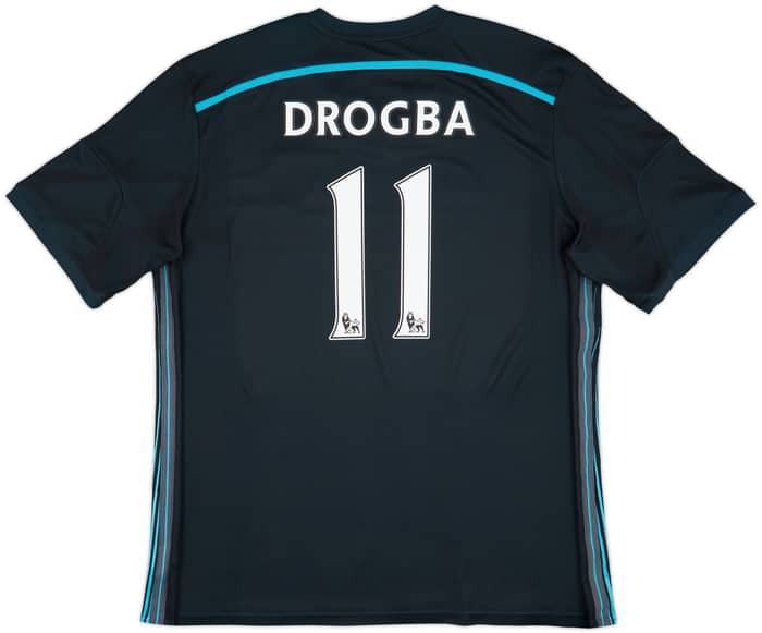 2014-15 Chelsea Third Shirt Drogba #11 - 9/10 - (XXL)
