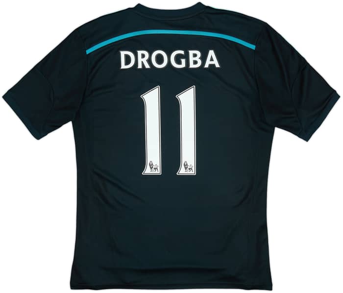 2014-15 Chelsea Third Shirt Drogba #11 - 7/10 - (L)