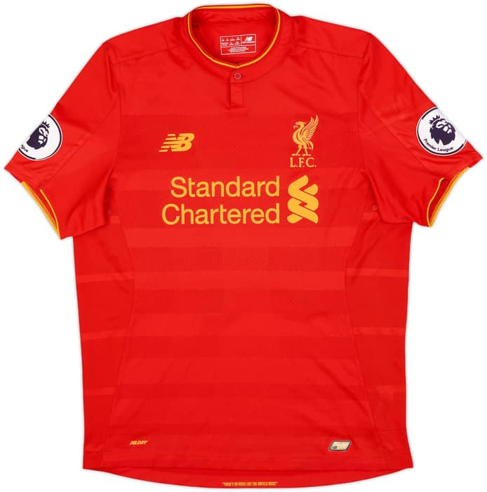 2016-17 Liverpool Home Shirt Henderson #14 - 7/10 - (L)