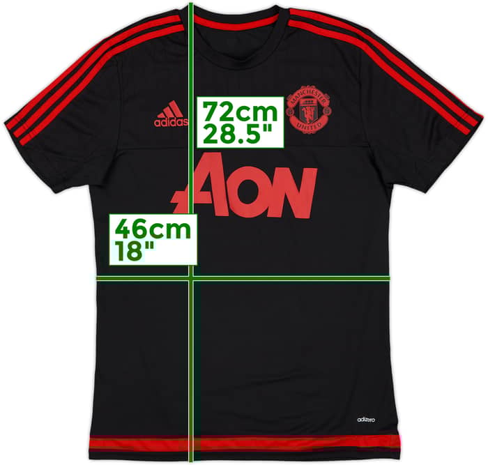 2018-19 Manchester United adidas Training Shirt - 9/10 - (M)