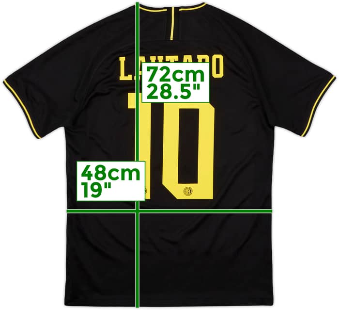 2019-20 Inter Milan Third Shirt Lautaro #10 - 8/10 - (M)