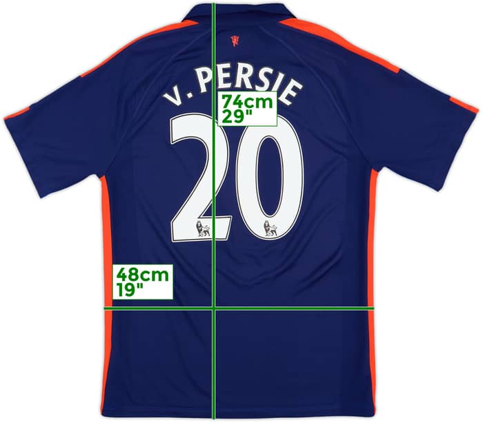 2014-15 Manchester United Third Shirt V.Persie #20 - 8/10 - (M)