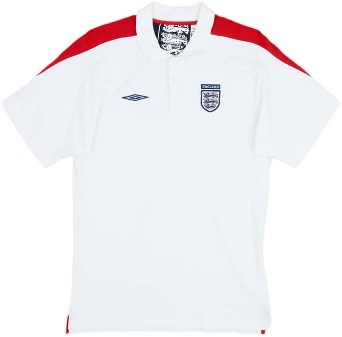 2006-07 England Umbro Polo Shirt - 9/10 - (L)