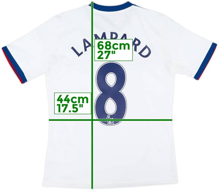 2013-14 Chelsea Away Shirt Lampard #8 - 9/10 - (L.Boys)