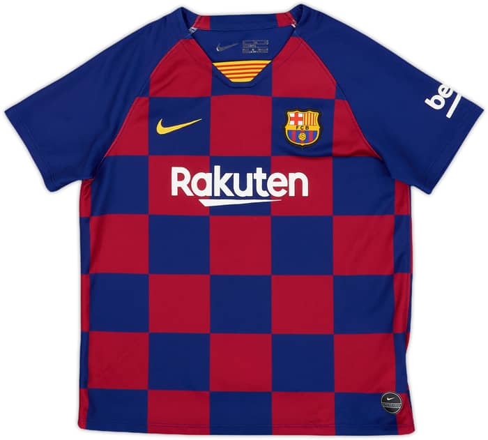 2019-20 Barcelona Home Shirt - 9/10 - (5-6 Years)
