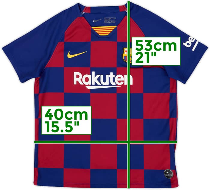 2019-20 Barcelona Home Shirt - 9/10 - (5-6 Years)