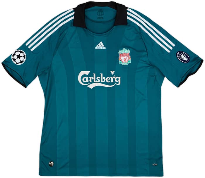 2008-09 Liverpool Third Shirt Gerrard #8 - 5/10 - (XXL)