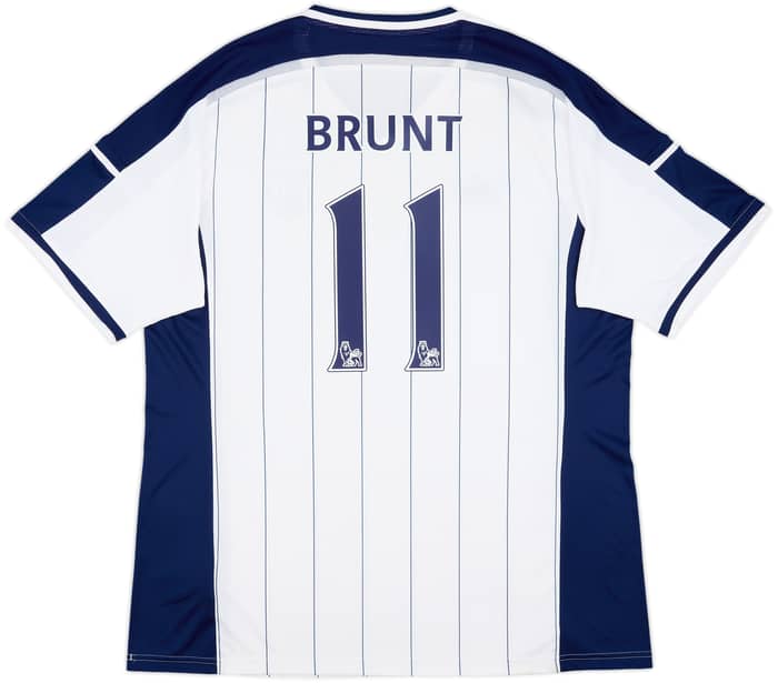 2014-15 West Brom Home Shirt Brunt #11 - 8/10 - (XXL)