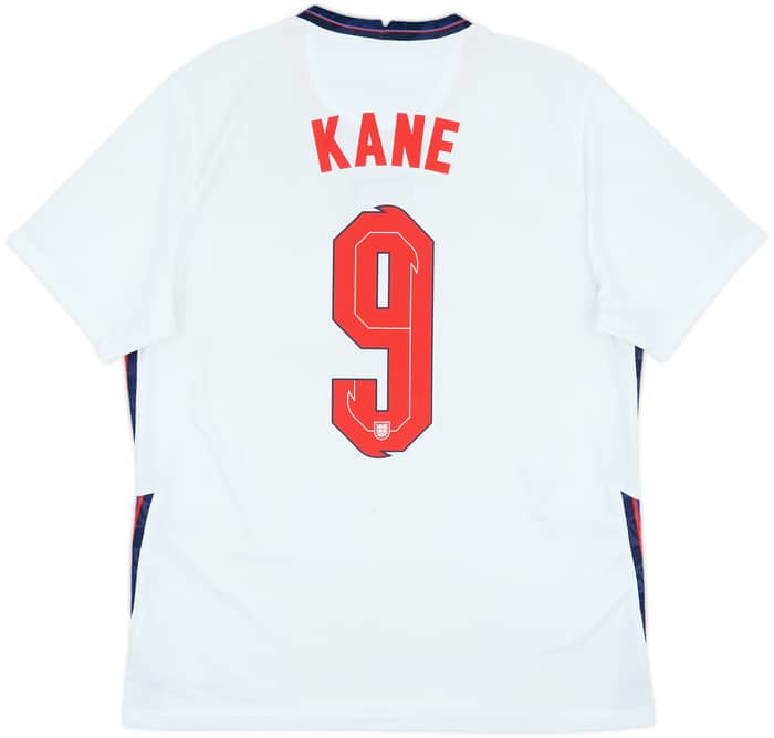 2020-22 England Home Shirt Kane #9 - 6/10 - (L)